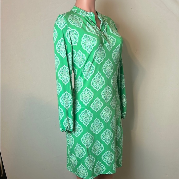 Eci New York Women’s Sheath Midi Dress Long Sleeve100%Cotton Size S - Picture 5 of 11